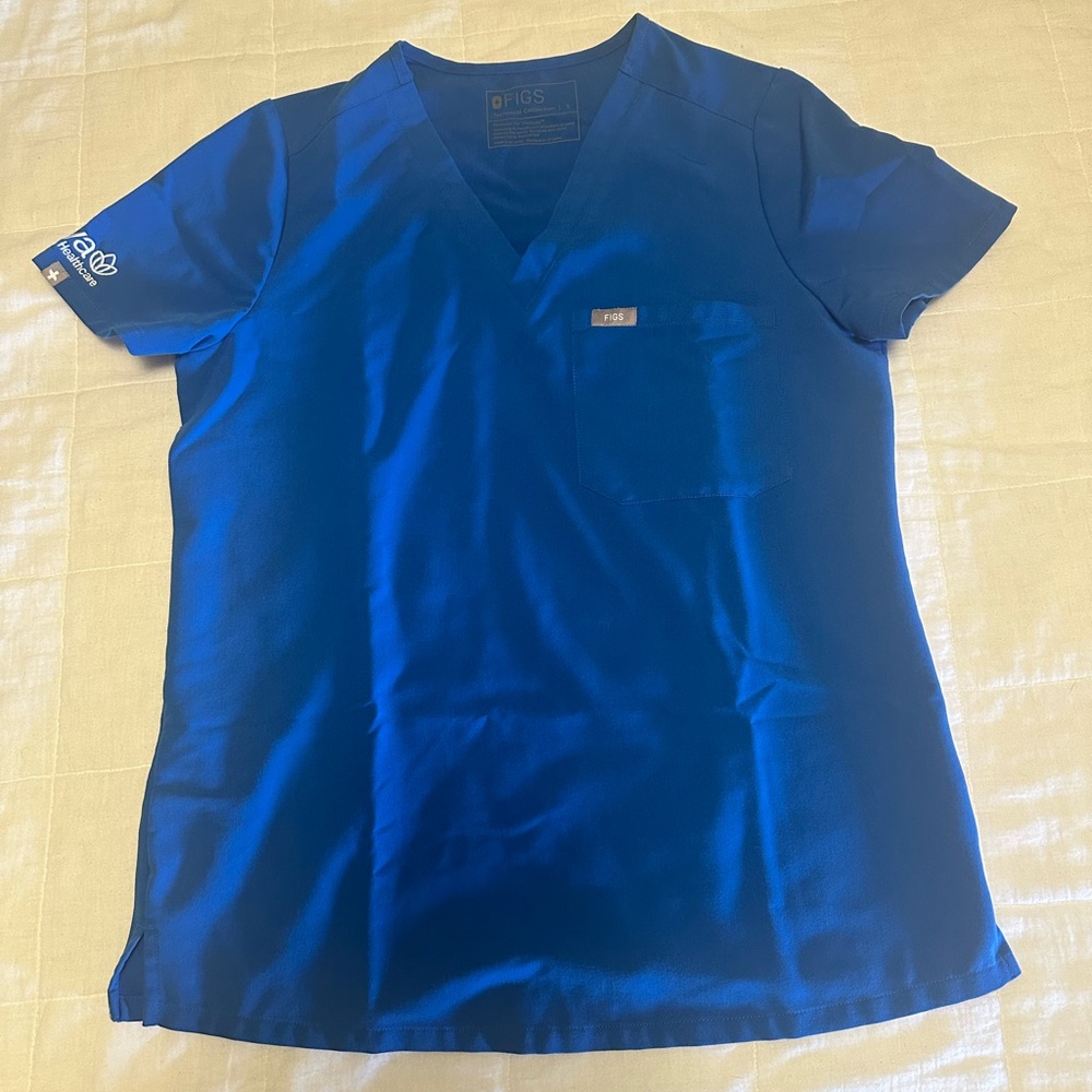 Royal Blue FIGS Scrub Set